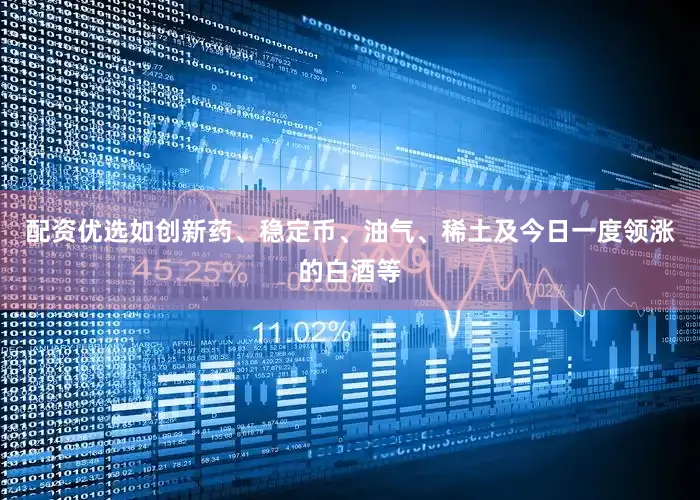 配资优选如创新药、稳定币、油气、稀土及今日一度领涨的白酒等